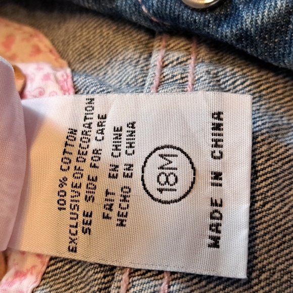 Levis toddler jean jacket 18 months - Picture 5 of 7